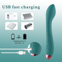 Vibromasseur de gode de jouets sexuels puissants de point G clitoridien avec 10 modes de vibration puissants pour l'orgasme facile, gode anal flexible en silicone