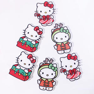 Benutzer definierte Hallo Kitty Wimpern fliesen Acryl Schmetterling Herzform Wimpern verlängerung platte Acryl Wimpern palette Wimpern fliese mit Magnet - Product Image 6