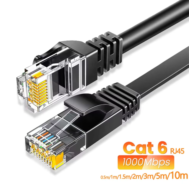 Ethernet Cable Cat6 Lan Shielded Cable UTP Cat 6 Gigabit RJ45 ShieldedSplitter Network Cable Router RJ45 Twisted Pair Patch Cord