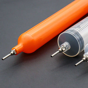 Punta de aguja dispensadora, cabezal dispensador de precisión totalmente metálico de acero inoxidable para dispensadores de cinta - Product Image 1