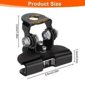 2 Soportes Ajustables para Luces LED, de Aluminio Resistente, Fácil Instalación para Autos, Camionetas, UTVs y SUVs, Soporte para Focos, No Daña la Superficie - Product Image 2