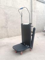 Carretilla Eléctrica para Subir Escaleras de 500 kg, Batería de Litio de 48V72Ah, Carretilla Manual Motorizada Plegable para Transportar Mercancías, 1000 W, Alta Resistencia