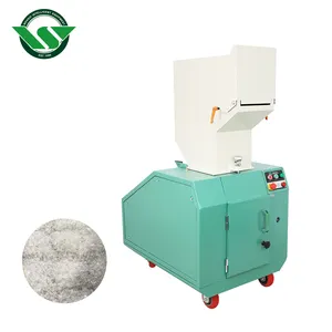 Machine de concassage de déchets préformés de sangles pour animaux de compagnie Machine de concassage de tuyaux en plastique Ligne de granulation de déchets plastiques insonorisée