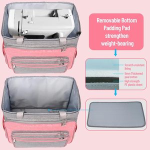 Muestra gratuita: Funda adaptable tipo bolso para la mayoría de las máquinas de coser Singer, Brother y Janome. - Product Image 5