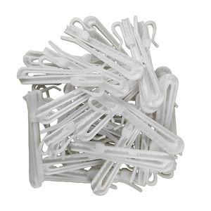 Crochets de <span class=keywords><strong>rideau</strong></span> en plastique réglables modernes, épingles, cintres, ruban adhésif pour rideaux plissés et traitements de fenêtres pour mariage - Product Image 4
