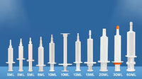 Pistol jarum suntik plastik 10ml HDPE LLDPE untuk memberi makan hewan