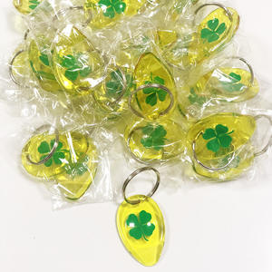 カスタムロゴプラスチック宝くじスクラッチャーツールキーホルダードロップシェイプスクラッチャー宝くじチケット用 - Product Image 4