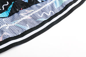 Maillot de cyclisme unisexe à manches courtes, extensible, coloré, géométrique, respirant, séchage rapide, confortable, pour la route - Product Image 6