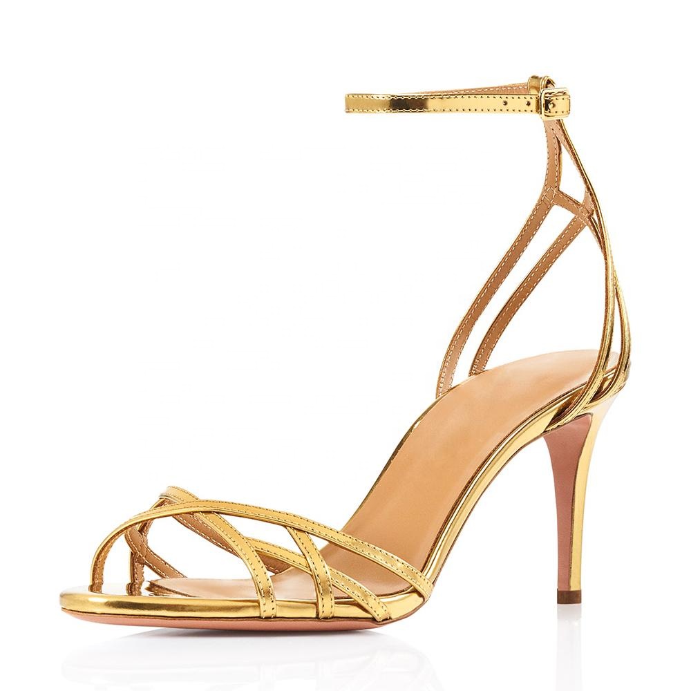 Ladies Sandals Gold Sandals Inch Heels Heeled Sandals For Women