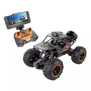 2.4G All Terrain Climbing 4WD Off Road Vehicle Alloy Toy Drift Car 720p WiFi Camera Cellphone Control RC Car Photography
