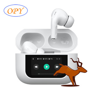 Tai nghe không dây mát mẻ thế hệ thứ 2 thiết kế trong tai không thấm nước với dây có thể tháo rời Chỉ báo pin hiển thị kỹ thuật số - Product Image 1