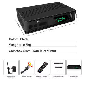 Vente chaude Récepteur de télévision numérique MINI DVB-T2 Full HD personnalisable Décodeur Boîtier décodeur Prise en charge OEM ODM pour la Russie l'Europe l'<span class=keywords><strong>Asie</strong></span> le Panama - Product Image 5