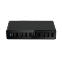 Chargeur USB domestique 60W, 5V 2.4A, station de charge à 10 ports, chargeur rapide multi-appareils pour téléphone et plus