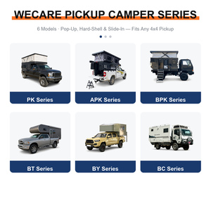 WECARE <span class=keywords><strong>Camper</strong></span> Desplegable de Lona Rígida <span class=keywords><strong>para</strong></span> Camioneta, Ligero, <span class=keywords><strong>para</strong></span> 4 Estaciones, Deslizable, <span class=keywords><strong>para</strong></span> Viajes por Tierra - Product Image 6