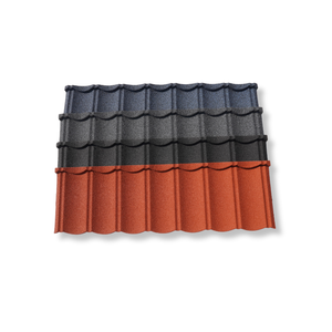 Premium Stone Coated <strong>Metal</strong> Roof Tile Fireproof Sound Insulation Roof <strong>Sheet</strong> for Africa Villa Housing Project - Product Image 4
