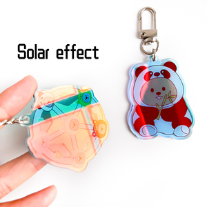 2024 Cổ Điển Phim Hoạt Hình Phim Hoạt Hình Trong Suốt Acrylic Charms HD In Ấn Khuyến Mại Quà Tặng Logo Tùy Chỉnh Acrylic Keychain Nhựa Keychain - Product Image 3
