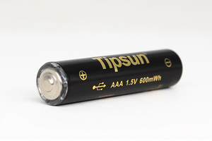 1.5V AAA boyutu USB Li-ion şarj edilebilir pil 600mWh - Product Image 3
