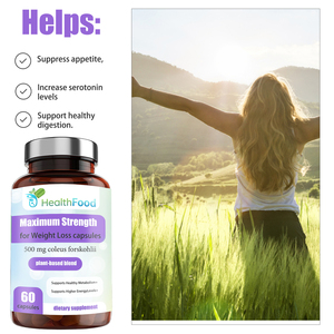 Cápsulas OEM ODM de Máxima Potencia para la Pérdida de Peso con Mezcla Patentada de Forskolina, Aumenta el Metabolismo y la Serotonina - Product Image 4
