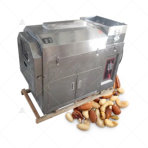 Machine commerciale automatique de torréfaction de noix meilleur four industriel électrique de torréfacteur de tambour rotatif de noix sèches de gaz à bas <span class=keywords><strong>prix</strong></span> à vendre - Product Image 4