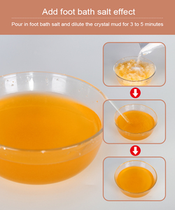 Sales de Baño de Pies de Cristal de <span class=keywords><strong>Lavanda</strong></span> de Marca Privada, Mascarilla Vegana en Polvo para Pies con Ácido Hialurónico para Adultos - Product Image 3