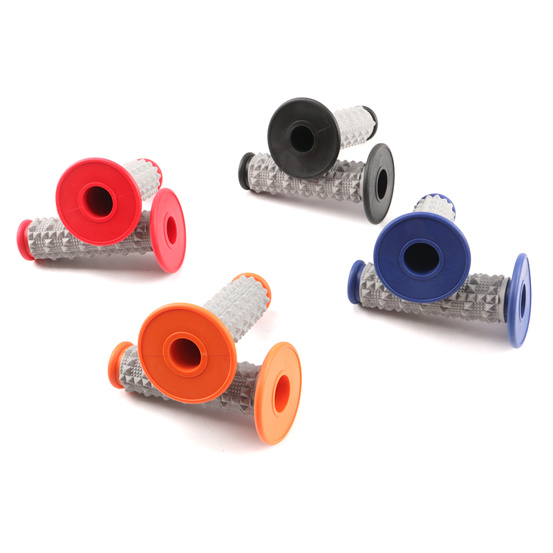 General motorcycle handle lever racing motorcycle handle color handle suitable for gel GP mud pit bicycle rubber handle