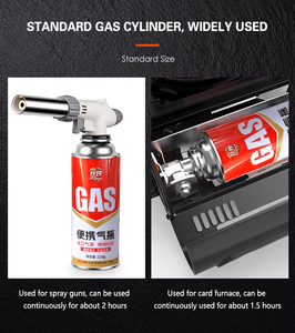 <span class=keywords><strong>Bouteille</strong></span> <span class=keywords><strong>de</strong></span> <span class=keywords><strong>gaz</strong></span> butane liquéfié en fer métallique cylindrique en fer blanc pour usage extérieur, pour réchaud <span class=keywords><strong>de</strong></span> camping et <span class=keywords><strong>chalumeau</strong></span> - Product Image 6