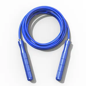 Speed Jump Rope 8mm Jump Rope Adjustable Skipping Rope Workout for Men Women Kids Indoor Outdoor Fitness Exercise