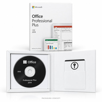 מפתח Office 2019 Pro Plus של מיקרוסופט, כרטיס תוכנה למחשב Windows עם תמיכה בריבוי שפות והפעלה מקוונת