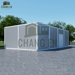 DYCE1 Maison préfabriquée en acier de luxe à structure plate, 3 chambres, cabine à double enveloppe, grande villa, bâtiment de bureaux, cantine, restaurant, hôtel - Product Image 3