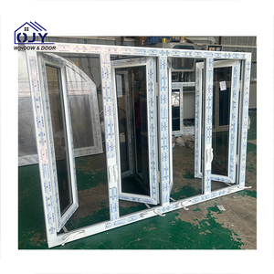 Phong cách Pháp bão tác động cách âm Swing cách nhiệt Vinyl khuôn cửa sổ sợi thủy tinh màn hình PVC nhựa Con lăn mù - Product Image 3