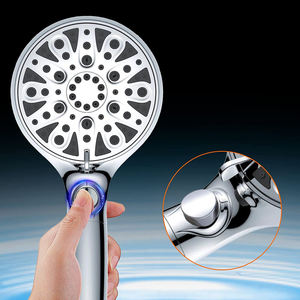 Pommeau de <span class=keywords><strong>douche</strong></span> filtré WELS avec pommeau de <span class=keywords><strong>douche</strong></span> filtrant à main, à débit d'<span class=keywords><strong>eau</strong></span> et à pulvérisation multiple pour <span class=keywords><strong>eau</strong></span> dure - Product Image 3