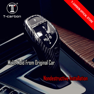 Genuino auto In Fibra di Carbonio pomello del cambio della copertura per <span class=keywords><strong>BMW</strong></span> <span class=keywords><strong>X5</strong></span> - Product Image 5