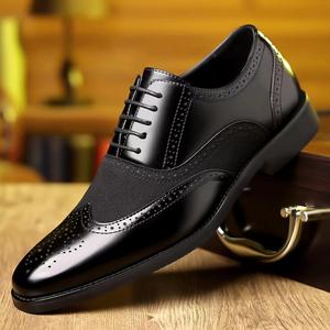 Chaussures plates pour hommes, style italien, en cuir véritable de haute qualité, fabriquées à la main, pour le bureau et les occasions décontractées, vente en gros d'usine. - Product Image 1