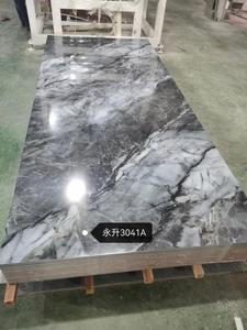 Painel Alternativo de Decoração ODM com Aparência de Mármore UV, Placa de PVC, Composto de Pedra Plástica e Outros Papéis de Parede - Product Image 5