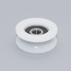 Factory Direct Supply of POM Plastic Pulleys Bearing-Coated U-Shaped <b>Door</b> <b>Window</b> Rope Guide <b>Rollers</b> - Product Image 4