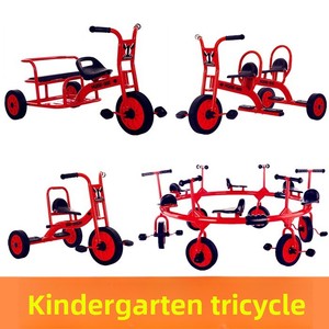 Triciclo per Bambini, Giocattolo da Esterno per Asilo Nido, 2-8 Anni, Senza Sospensioni e Senza Freni - Product Image 3