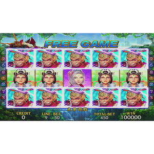 Machine de <span class=keywords><strong>jeu</strong></span> d'arcade en fibre de verre sur le thème mythologique du Voyage en Occident - Fonctionnant à pièces avec garantie d'un an pour le divertissement - Product Image 3