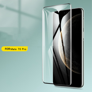 Film de protection d'écran en verre trempé incurvé 3D 9H à couverture intégrale pour Huawei <span class=keywords><strong>Mate</strong></span> 80 70 <span class=keywords><strong>RS</strong></span> / 80 70 <span class=keywords><strong>Pro</strong></span>+ / <span class=keywords><strong>Mate</strong></span> 80 70 60 <span class=keywords><strong>50</strong></span> <span class=keywords><strong>Pro</strong></span> - Product Image 3