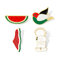 2024 Le nouveau chaud Palestine épinglettes badge en gros personnalisé blanc coloré ensemble métal ruban drapeau aigle doux émail broche