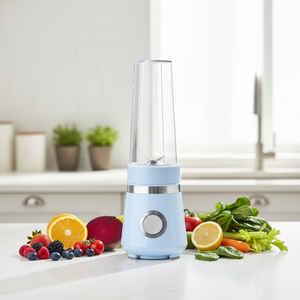 Licuadora Eléctrica Portátil Recargable USB AC, Exprimidor de Smoothies, Capacidad de 600 ml, Cuchillas de Acero Inoxidable, Uso Doméstico y al Aire Libre, Individual - Product Image 1
