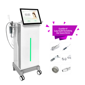 Multifunctional High Frequency Hair Scalp Treatment <b>Machine</b> 6 in 1 Hair Follicle Detection Best Analysis Hair Regrowth <b>Machine</b> - Product Image 4