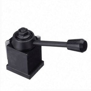 Porte-outils à <span class=keywords><strong>changement</strong></span> rapide pour tour, type <span class=keywords><strong>cale</strong></span>, AXA DMC 250 111, pour porte-outils de tour à portée de 12 pouces - Product Image 1