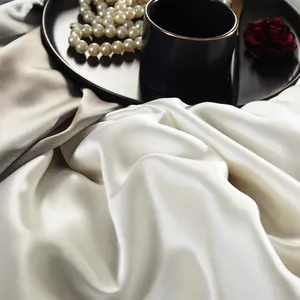 Drap de lit en soie personnalisé, avec drap double, 100% naturelle, pour lit double, housses d'oreiller, couette