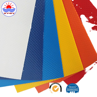Bâche 100 % polyester tricotée légère, enduite de PVC, imperméable, résistante aux déchirures, anti-UV, ignifuge pour bateau gonflable