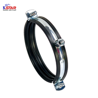 Support de tuyau avec caoutchouc pour amortissement des vibrations des conduites de carburant, utilisation automobile, industrielle et marine