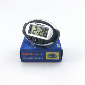 Nako Quartz Timer Na 813 Digital Clock Oval Shape Tabletop Desktop Use Battery Powered Single Function Timer - Product Image 5