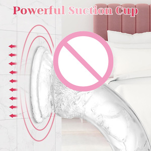 Silikon-Dildo für Frauen - Weich, Flexibel, Wasserdicht mit Saugnapf für Realistische Masturbation - Product Image 4