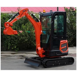 미니 굴삭기 소형 Kubota 미니 굴삭기 2 톤 디젤 용 중국 굴삭기 이빨 CE EURO 5 EPA 임업 멀처 - Product Image 2