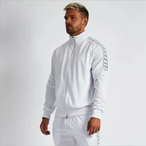 Domax Custom Merk Trainingspakken Voor Mannen Jogger Sweatsuit Sets Custom Sport Running Training Jogging Set