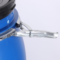 Fût en plastique scellé de 60L, bleu, grande capacité, pour stockage d'eau et fermentation chimique, personnalisable, en stock à Shanghai